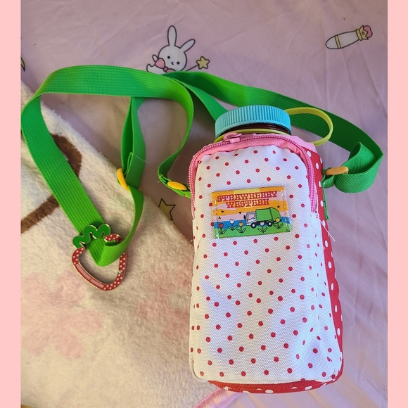 Dining Vintage Strawberry Babydoll Bottle Water Bottlebag Poshmark
